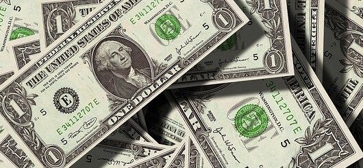 Dollar-Noten.