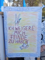 Plakat, Ostermarsch in Ulm, Karsamstag 2025