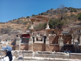 Überreste des 'Nymphaeum Troiani', Freilichtmuseum bei Selcuk, Türkei, 08.09.2025. Foto: Sergej Perelman