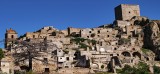 Craco, ein verlassenes Dorf in der Basilikata, wurde nach Erdrutschen aufgegeben.
