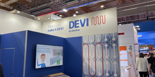 Light+Building-Messe Frankfurt am Main 2026-Messestand DEVI by Danfoss