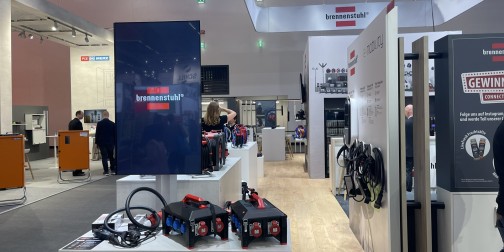 Light+Building-Messe Frankfurt am Main 2026-Messestand Brennenstuhl