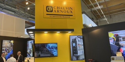 Light+Building-Messe Frankfurt am Main 2026-Messestand Chauvin Arnoux